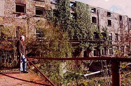 1104  Cotton Mill ruins - 1800's (M)